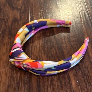 J.Crew Colorful Turban Patterned Headband
